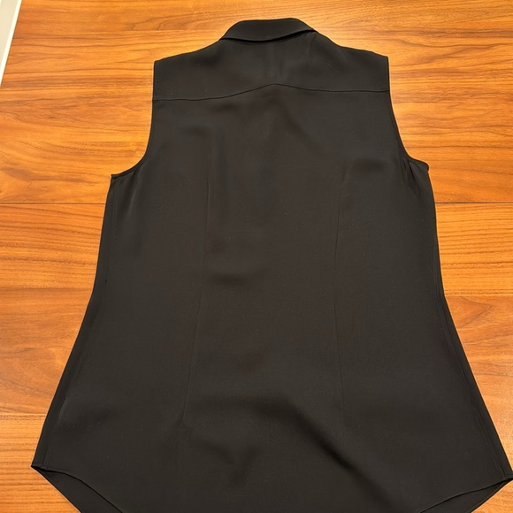 Theory silk sleeveless blouse - Picture 5 of 6
